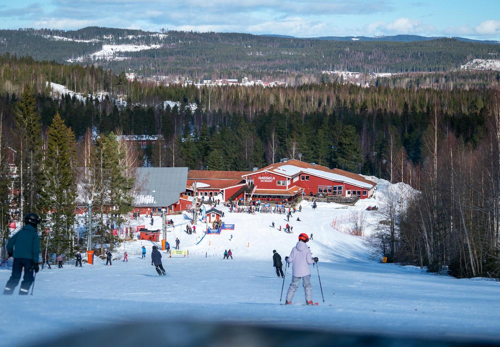 Hassela Ski Resort Exterior foto
